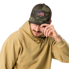 Load image into Gallery viewer, DAG Gear USA Camouflage trucker hat