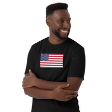 Load image into Gallery viewer, DAG Gear USA Flag Short-Sleeve Unisex T-Shirt