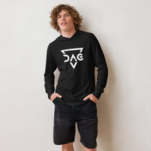 Load image into Gallery viewer, DAG Gear Hooded long-sleeve tee