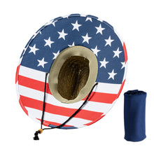 Load image into Gallery viewer, DAG Gear Straw Hat with UV Sun Face Shield