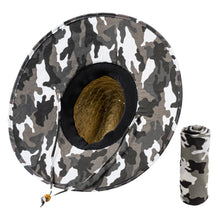 Load image into Gallery viewer, DAG Gear Straw Hat with UV Sun Face Shield