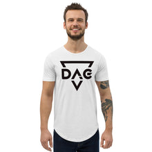 Load image into Gallery viewer, DAG Gear Big Logo Men's Curved Hem T-Shirt