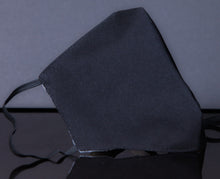 Load image into Gallery viewer, Solid Black Fashion Face Coverings