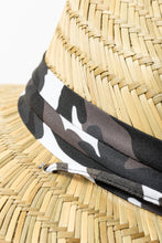 Load image into Gallery viewer, DAG Gear Straw Hat with UV Sun Face Shield
