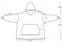 Load image into Gallery viewer, DAG Gear Oversized Fleece Hoodie Blanket