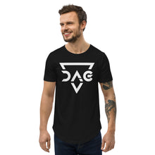 Load image into Gallery viewer, DAG Gear Big Logo Men's Curved Hem T-Shirt