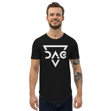 Load image into Gallery viewer, DAG Gear Big Logo Men's Curved Hem T-Shirt