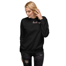 Load image into Gallery viewer, DAG Pink Back Up Fleece Pullover