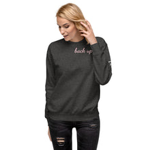 Load image into Gallery viewer, DAG Pink Back Up Fleece Pullover