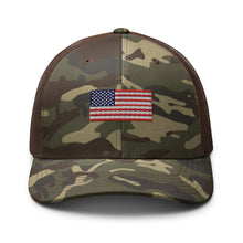Load image into Gallery viewer, DAG Gear USA Camouflage trucker hat
