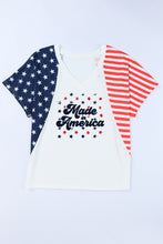 Load image into Gallery viewer, DAG Gear Stars and Stripes V-Neck Tee Shirt
