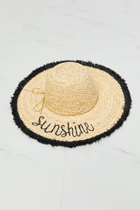 DAG Gear Fame Sunshine Straw Fringe Hat