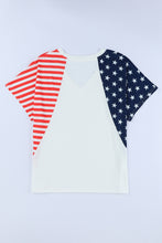 Load image into Gallery viewer, DAG Gear Stars and Stripes V-Neck Tee Shirt
