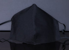 Load image into Gallery viewer, Solid Black Fashion Face Coverings

