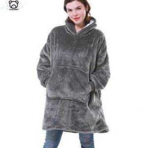 DAG Gear Oversized Fleece Hoodie Blanket