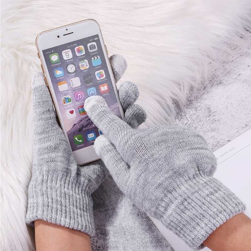 Magic Stretchy Touchscreen Gloves Gray